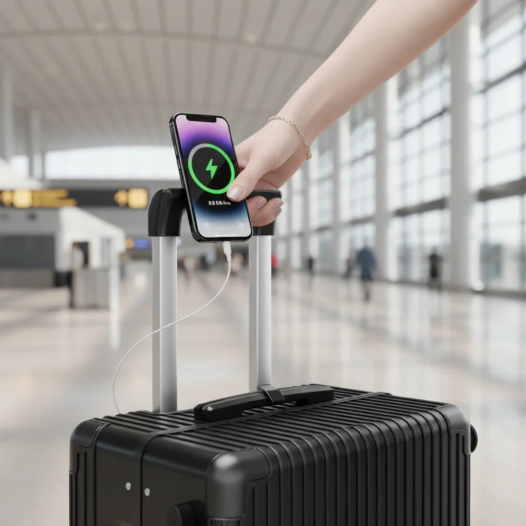 Close-up - Phone charging station