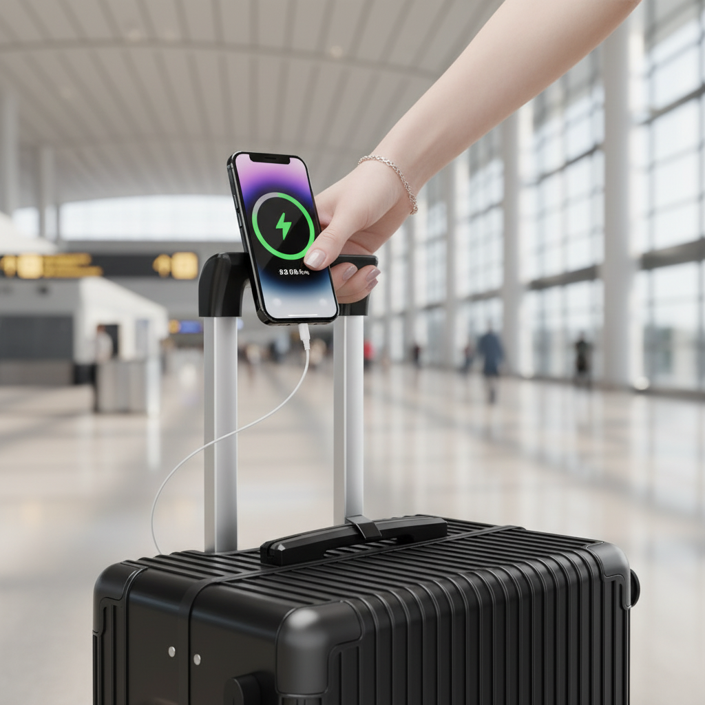 Close-up - Phone charging station