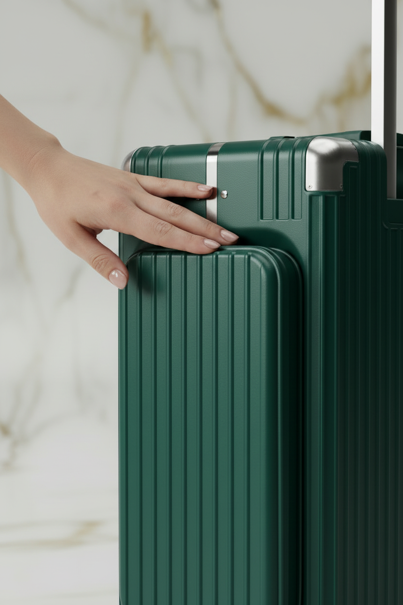 Close-up ribbed texture detail