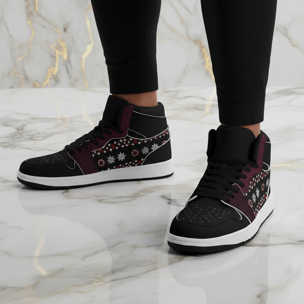 Close-up shoe detail