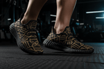 Close-up Shoes Gym Floor