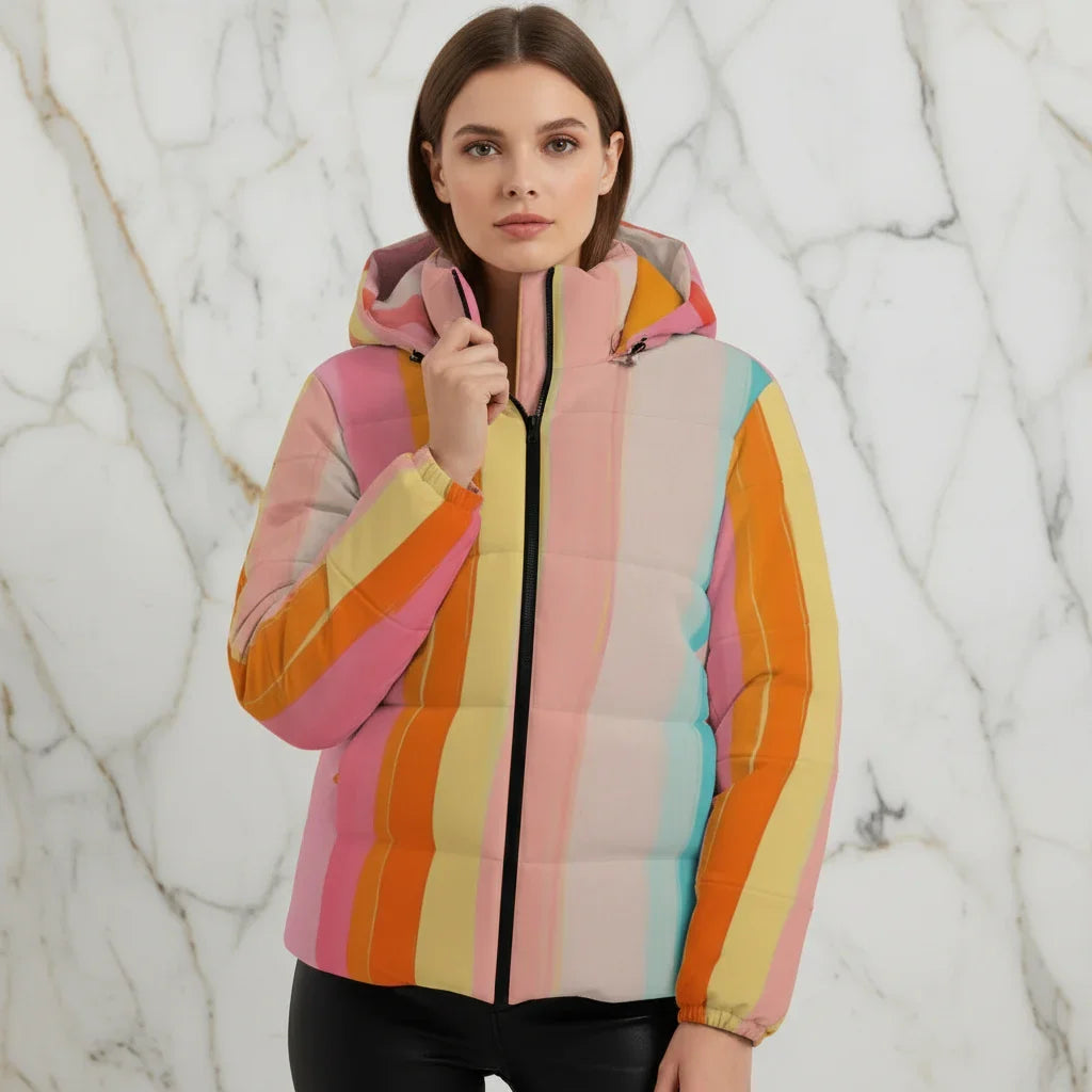 Close-up upper body detail