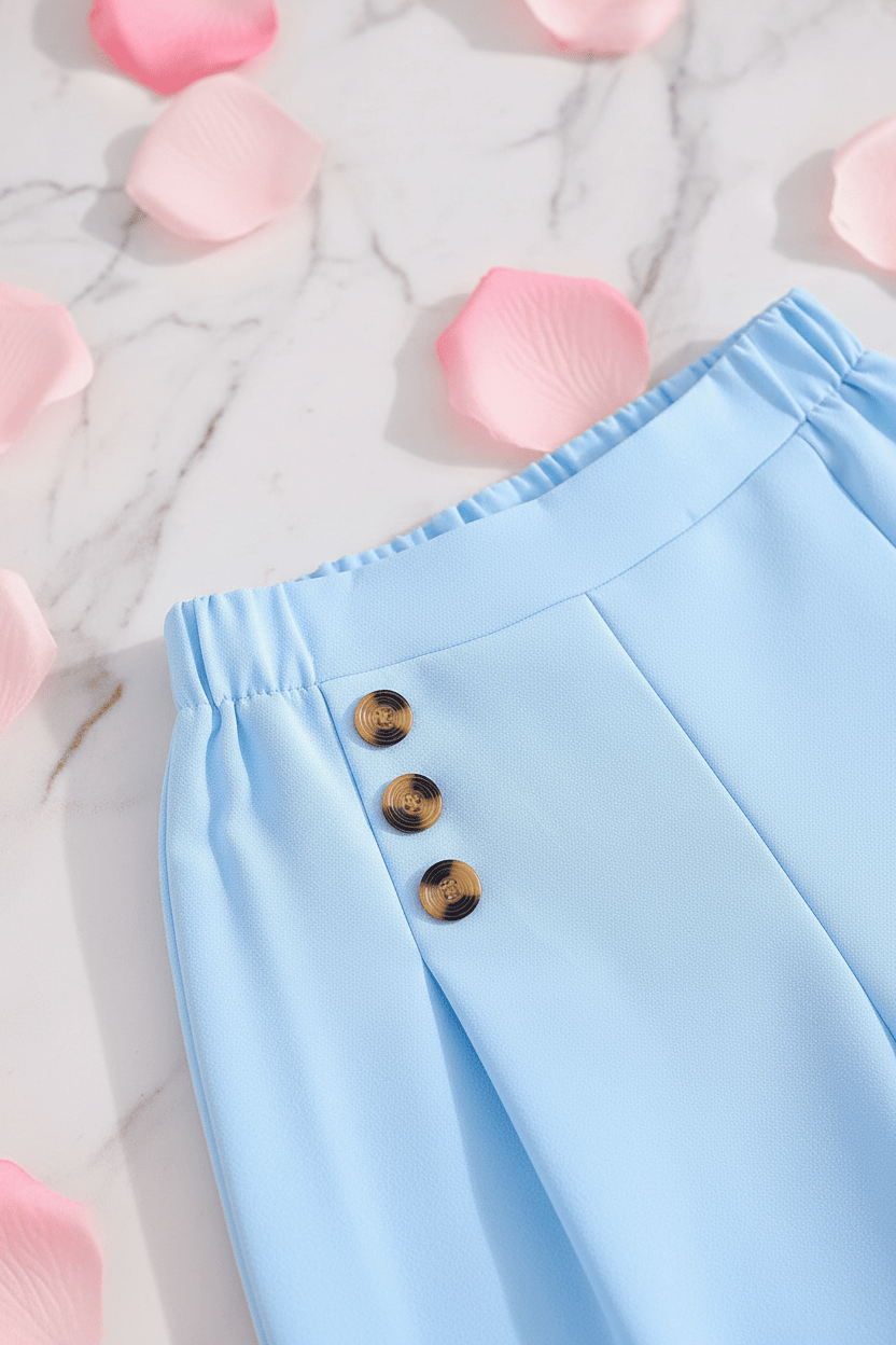 Close-up - Waistband & Buttons