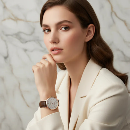 Close-up with hand near chin