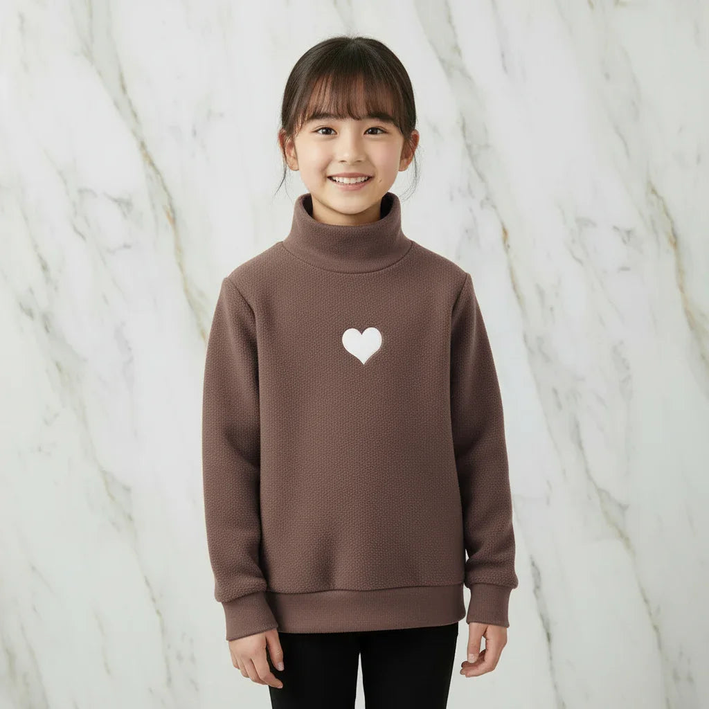 Double Sided German Fleece Coffee Thickened Sweater