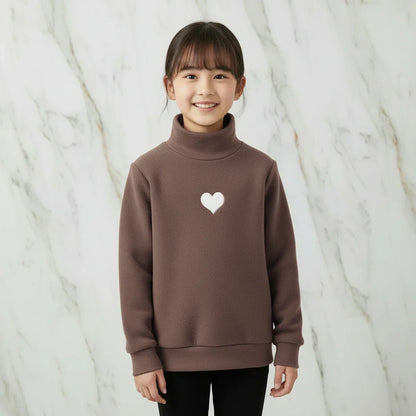 Double Sided German Fleece Coffee Thickened Sweater
