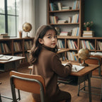 Coffee Plain Back Desk