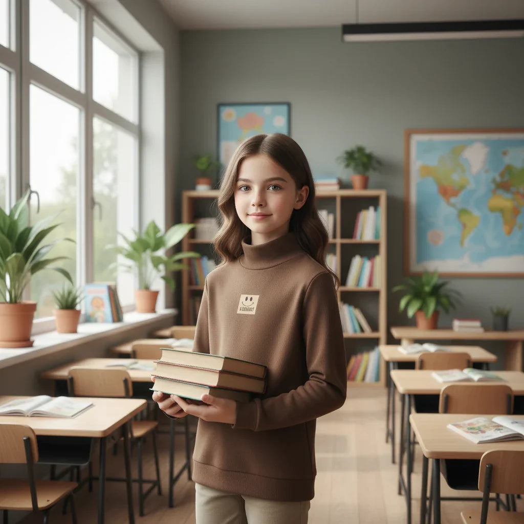 Coffee Sweater Window Scene