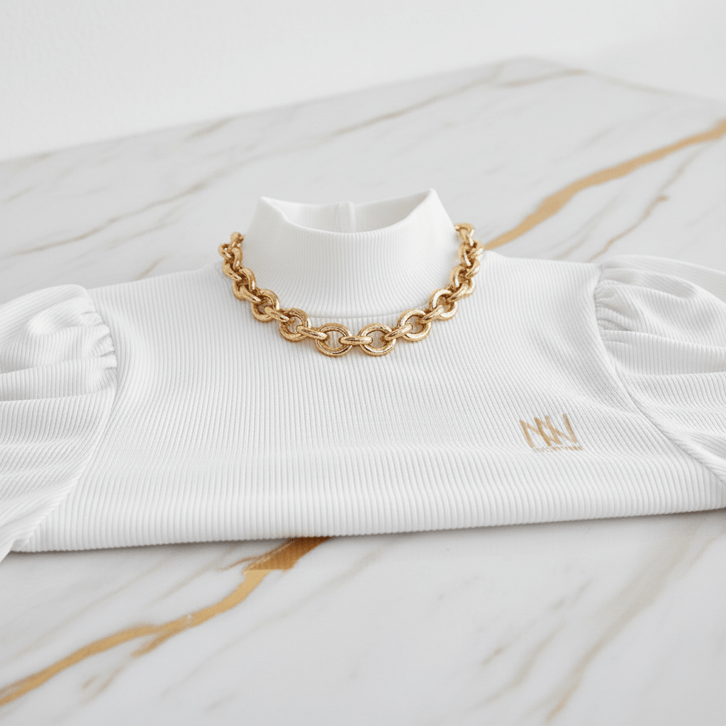 Collar & Logo Detail