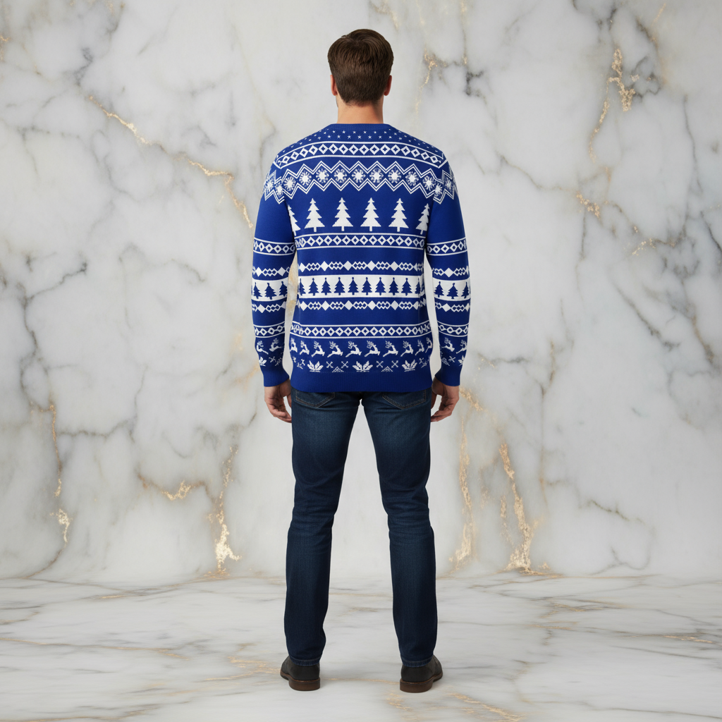 Complete Back View - Full Sweater