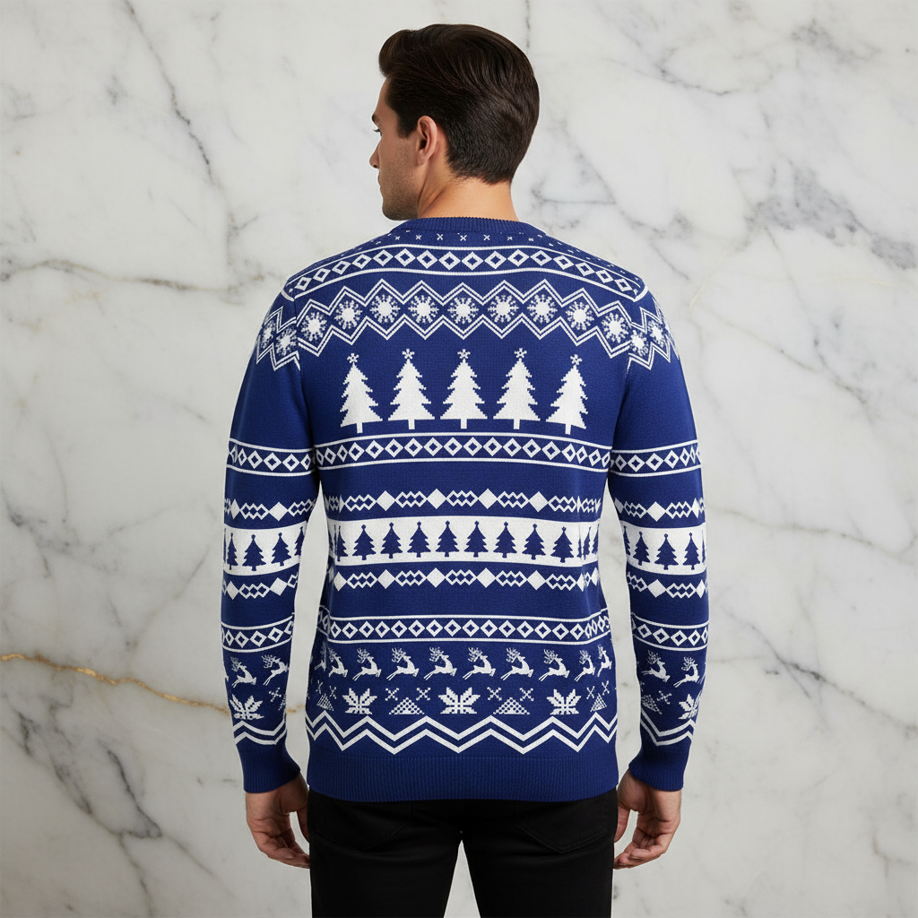 Complete Back View - Original Navy Color