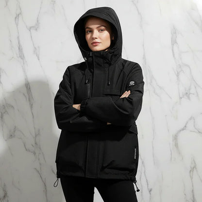 Confident pose with arms crossed