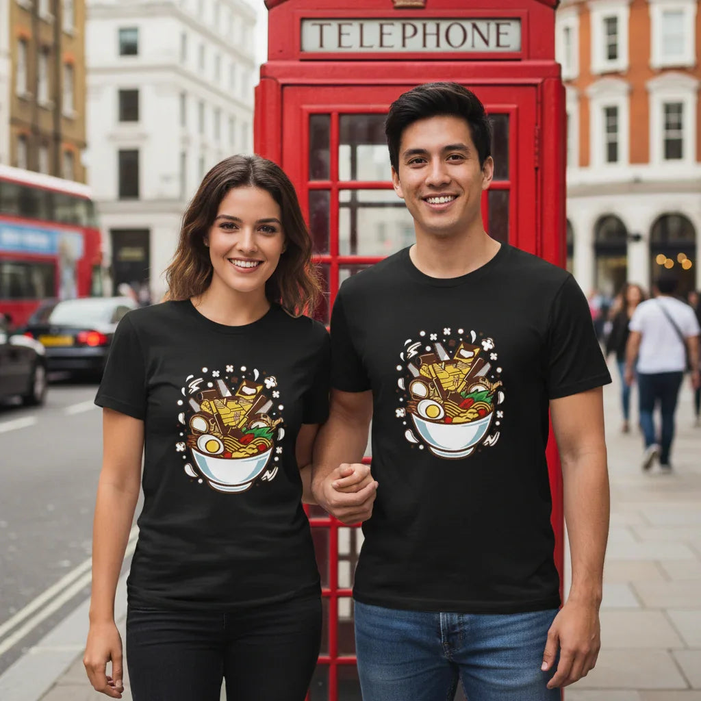 Couple at Red Phone Box