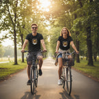Couple Cycling