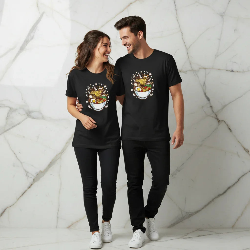 Couple laughing together