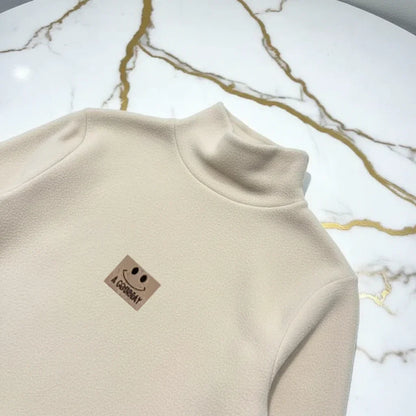 Double Sided German Fleece Good Cream Thickened Sweater