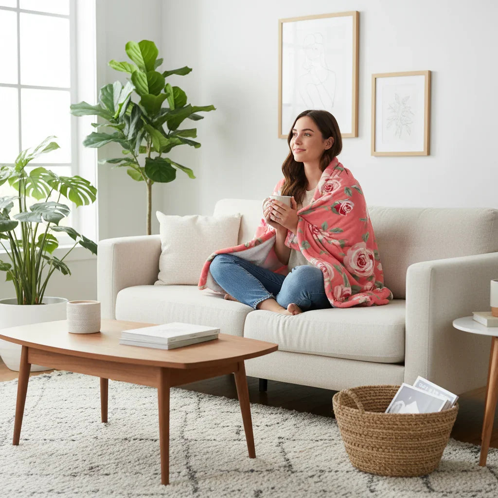Cream Sofa Relaxed