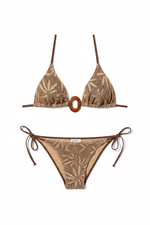 Crochet Bikini Flat Top Down