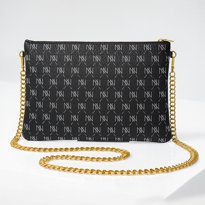 Nappa Leather NN Crossbody Bag