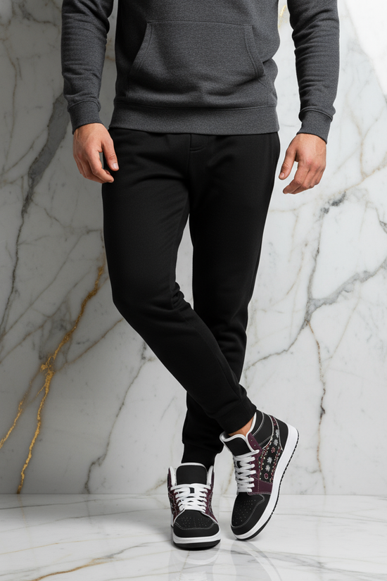 Crossed legs casual pose