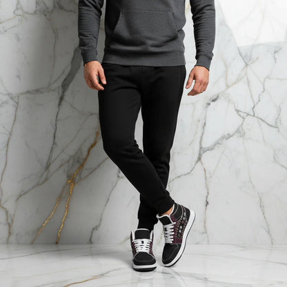 Crossed legs casual pose