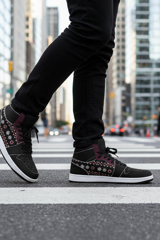 Crossing city street