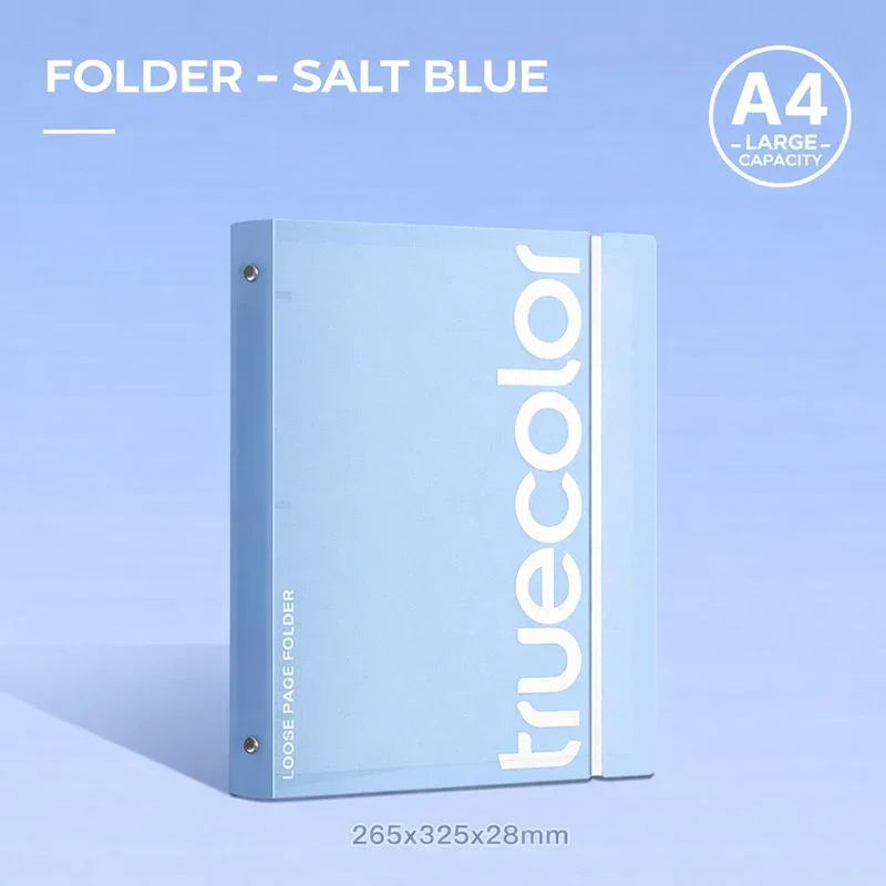 A4 Loose-Leaf Folder Information Book Transparent