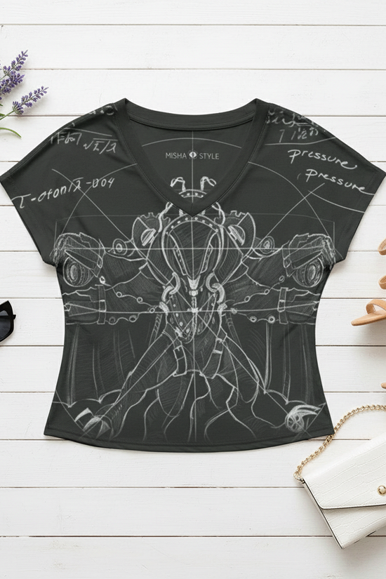 Dark Green T-Shirt Flat Lay