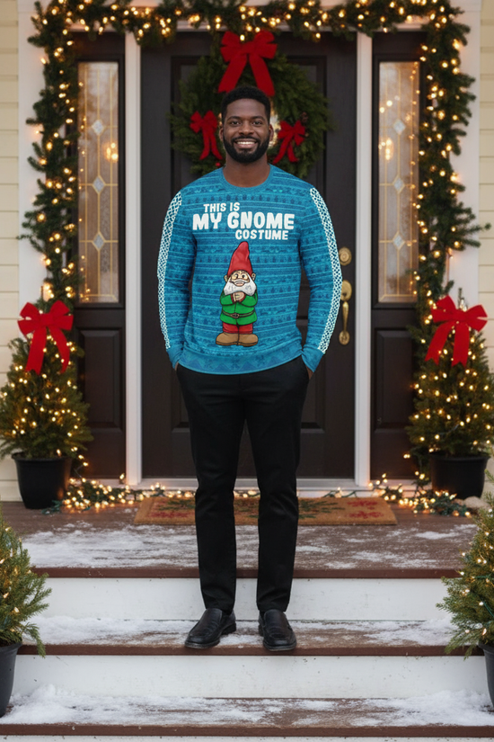 Decorated front porch