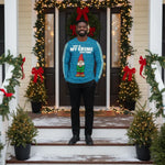 Decorated front porch