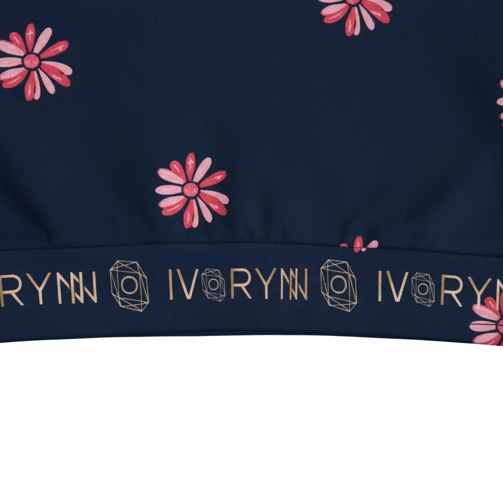 Detail branded hem