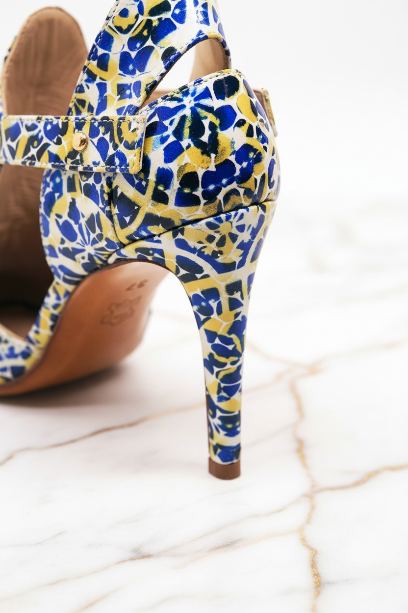 Detail close-up luxury heel