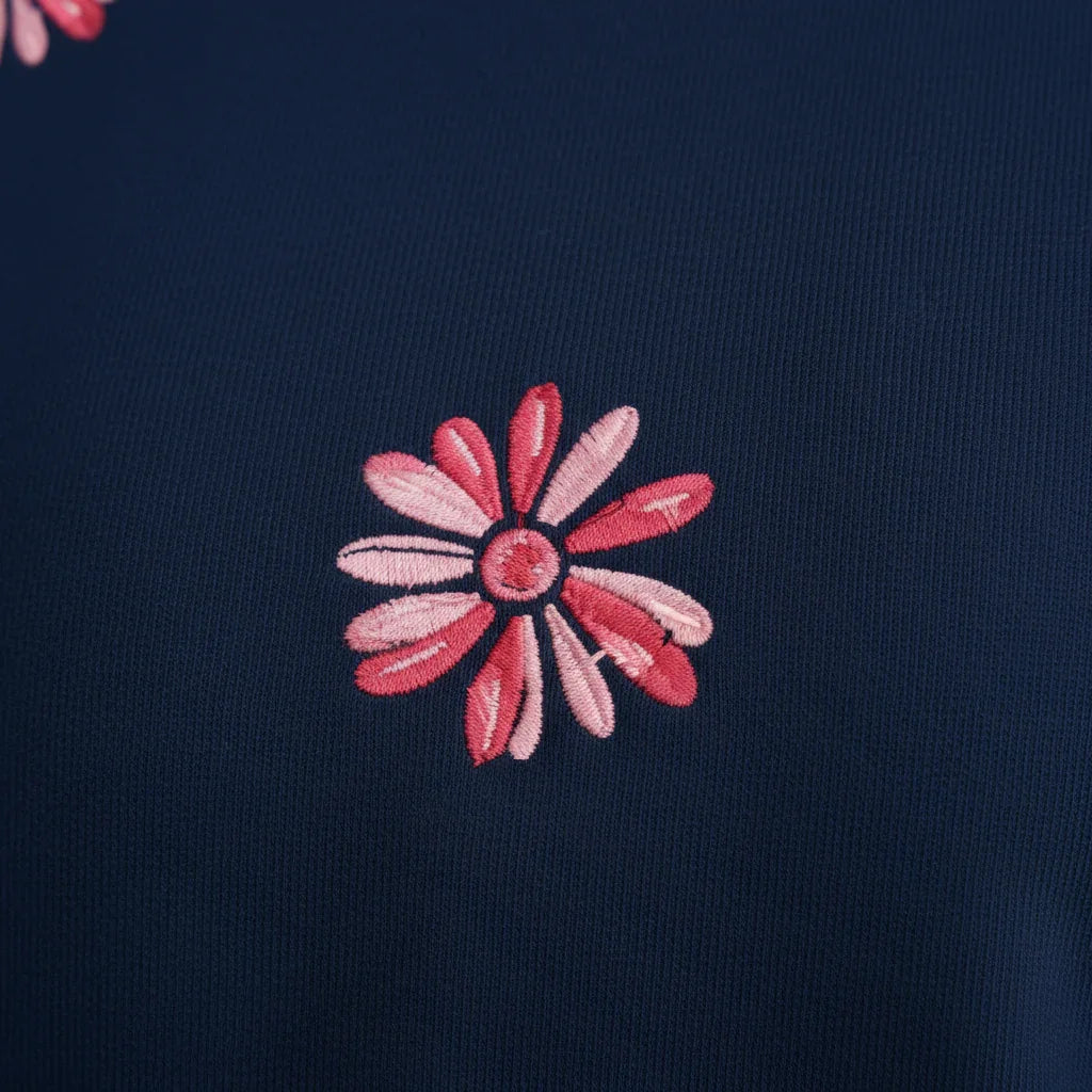Detail daisy pattern