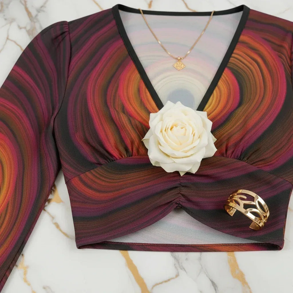 Detail Sleeve Styled