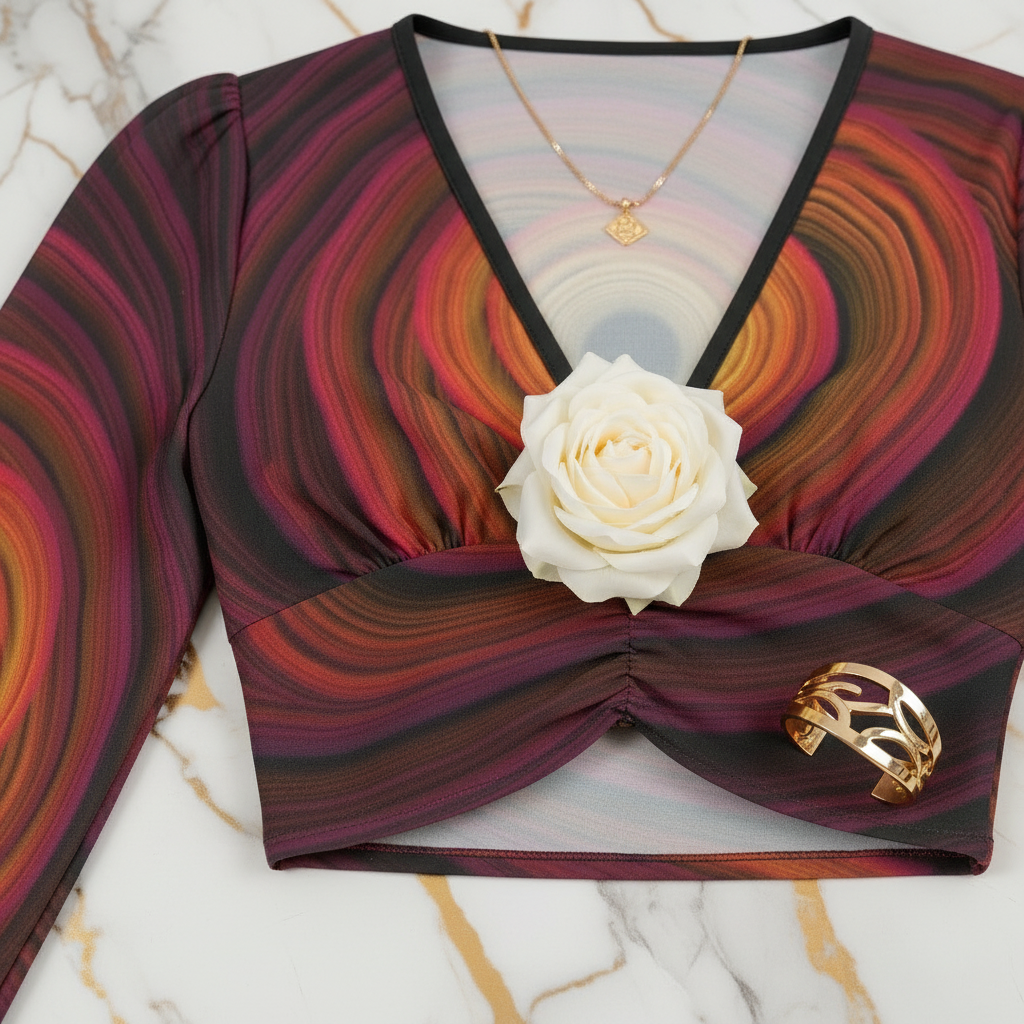 Detail Sleeve Styled