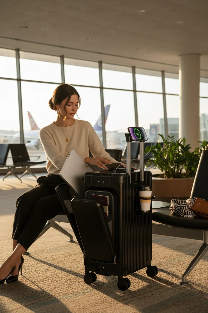 Detail view - All compartments open