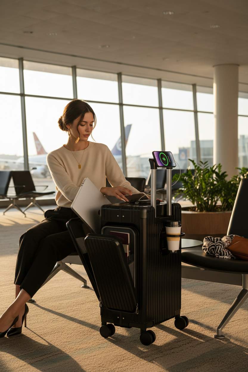 Detail view - All compartments open