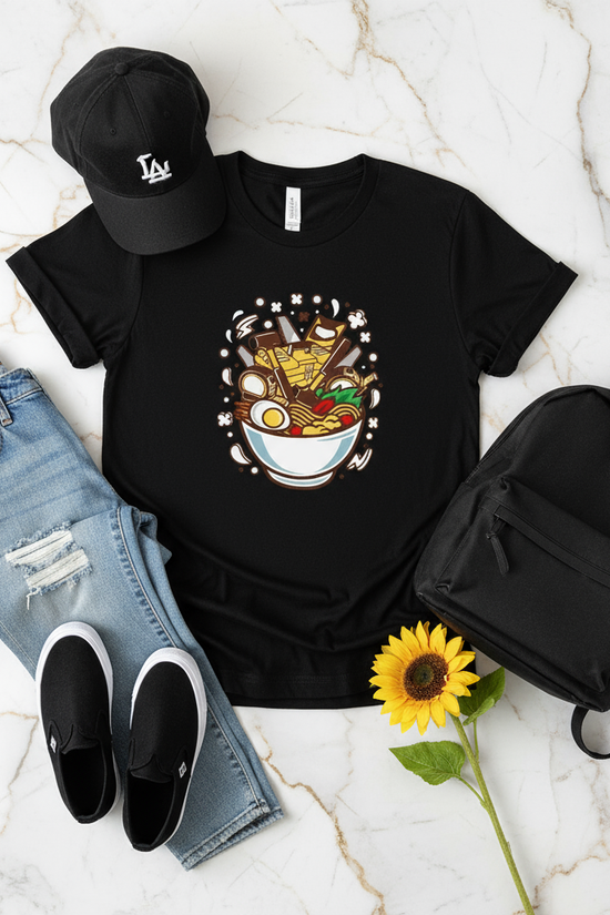 Distressed Jeans with Sunflower