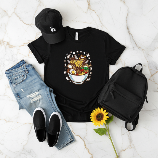Distressed Jeans with Sunflower