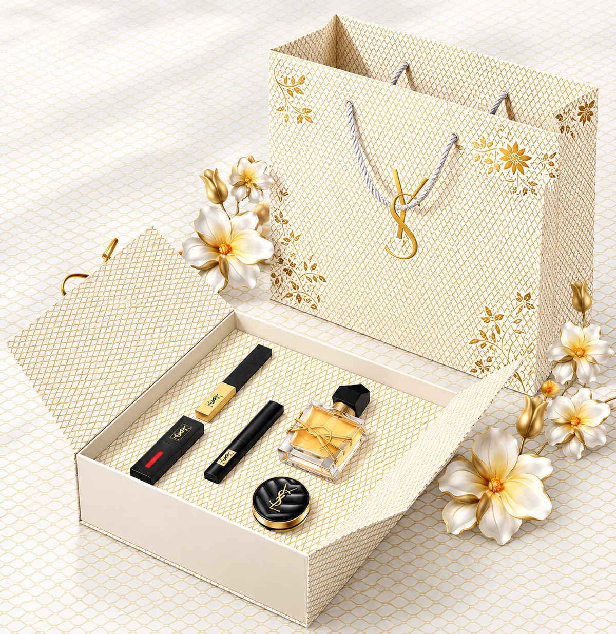 Ys Beloved Lipstick and Perfume Gift Box