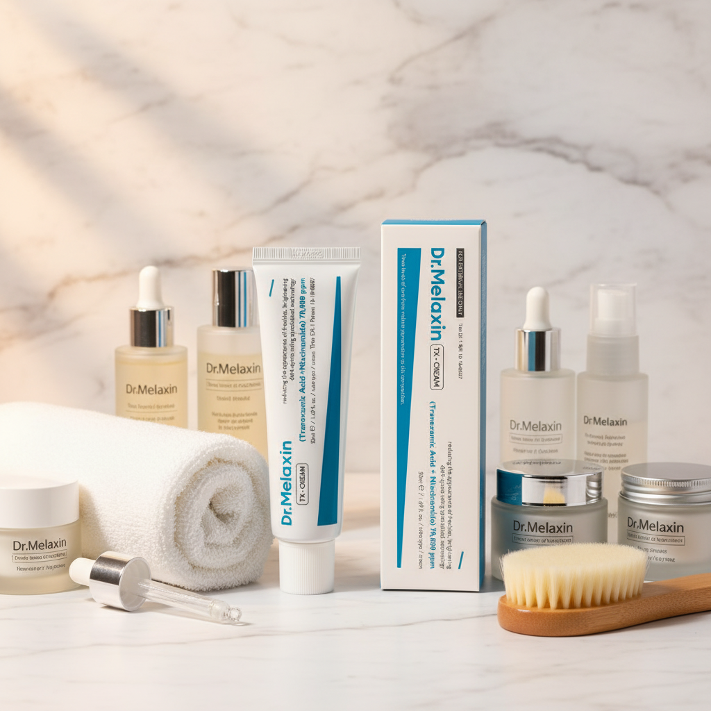 Dr.Melaxin مع مستحضرات العناية 2