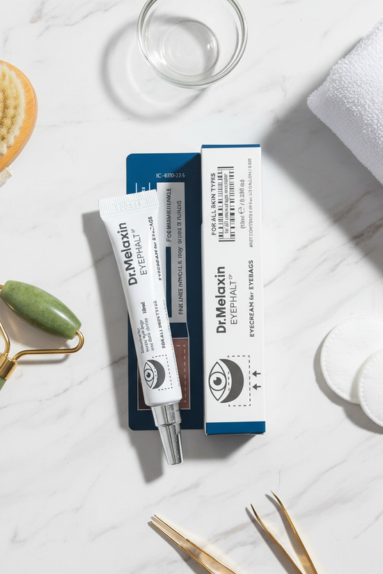 كريم Dr.Melaxin Eye Ephalt مع أدوات العناية - 1