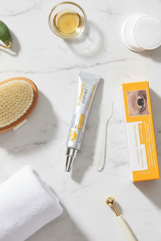 كريم Dr.Melaxin Eye Ephalt مع أدوات العناية - 1