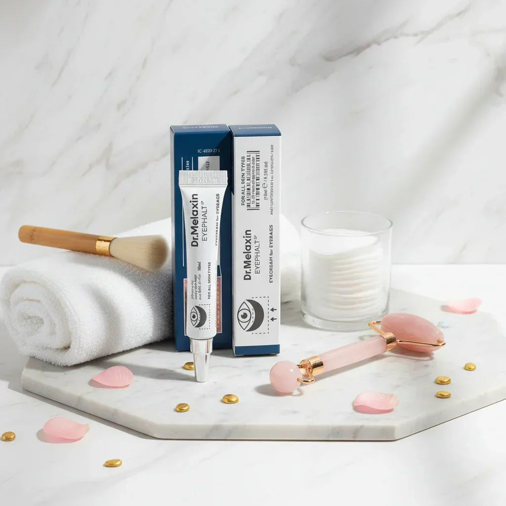 كريم Dr.Melaxin Eye Ephalt مع أدوات العناية - 2
