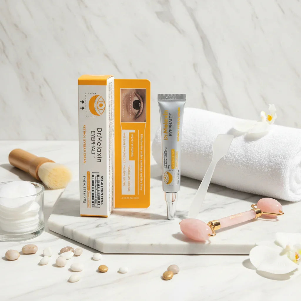 كريم Dr.Melaxin Eye Ephalt مع أدوات العناية - 2