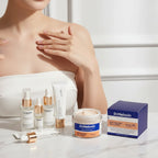 Dr.Melaxin Neck Cream - Woman Applying 4