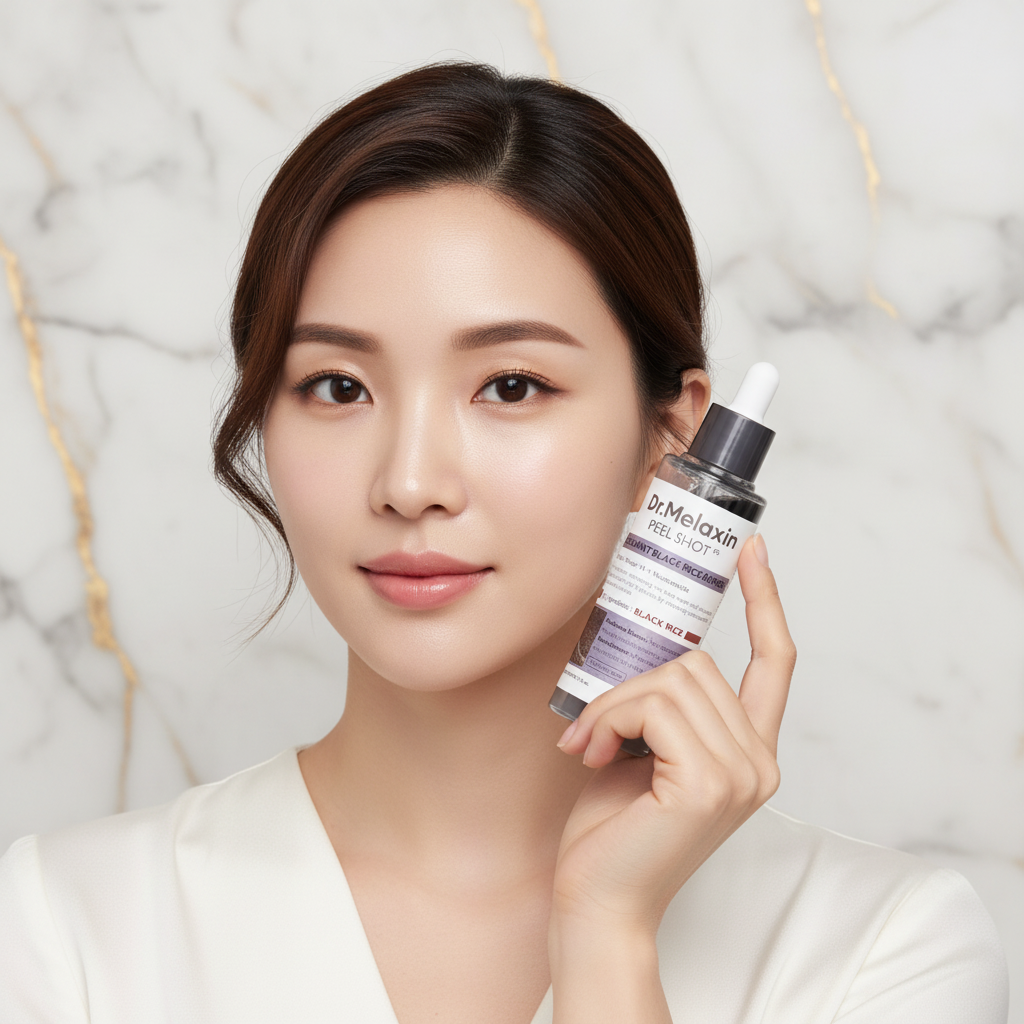 Dr.Melaxin Peel Shot قبل وبعد 1
