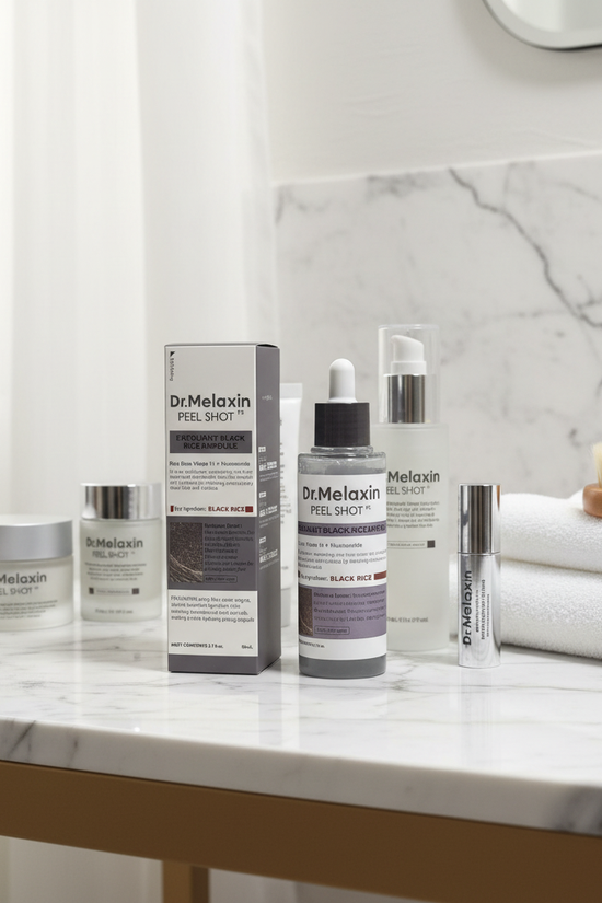 Dr.Melaxin Peel Shot في حمام فاخر 2