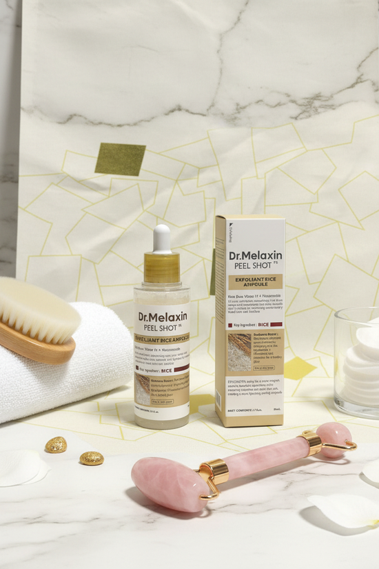 سيروم Dr.Melaxin Peel Shot الأرز مع أدوات العناية - 2