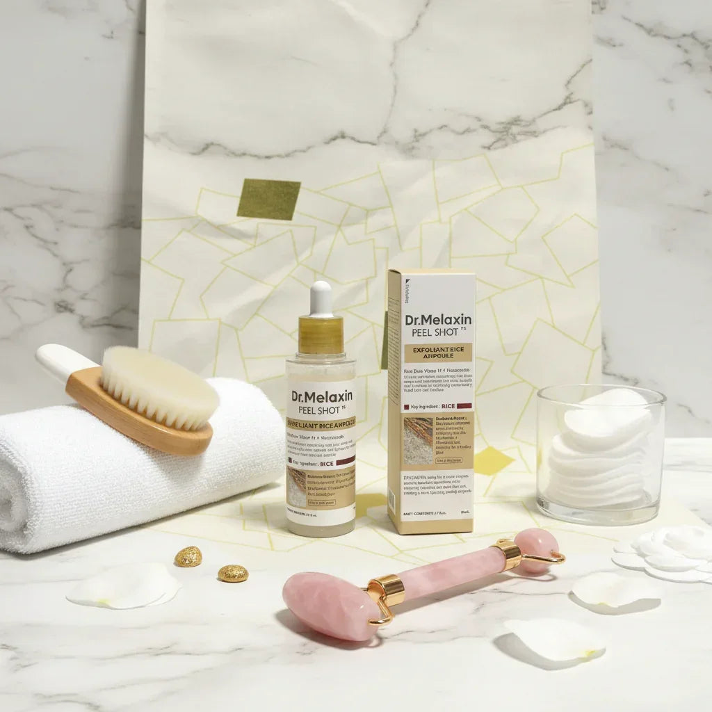 سيروم Dr.Melaxin Peel Shot الأرز مع أدوات العناية - 2